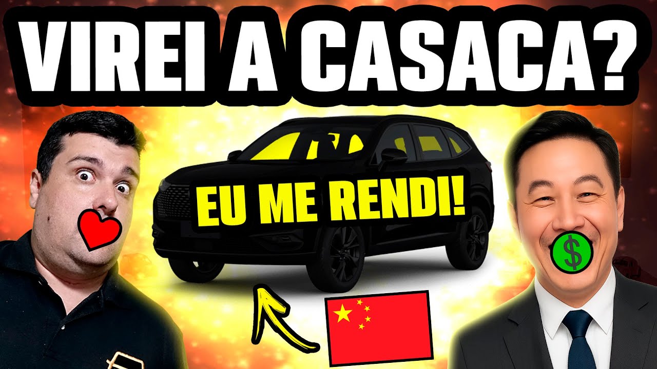 ENDOIDEI DE VEZ? NUNCA PENSEI em DIZER ISSO MAS...EU QUERO um CARRO CHIN&Ecirc;S! VOU TE MANDAR A REAL!