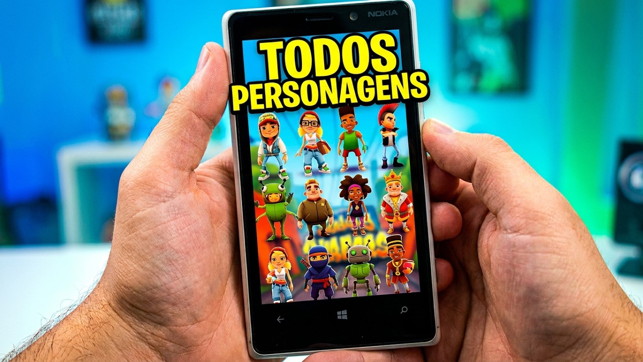 Subway Surfers - Todos os Personagens (2014)