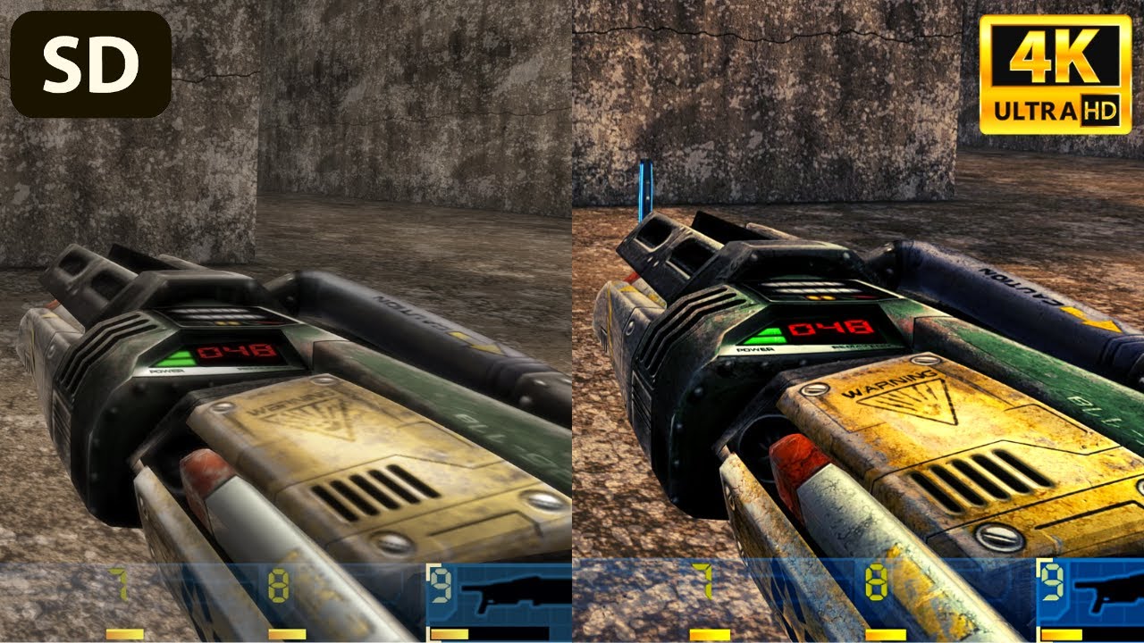 Оружие Unreal Tournament 99 HD уже здесь! ~ Текстуры высокого разрешения