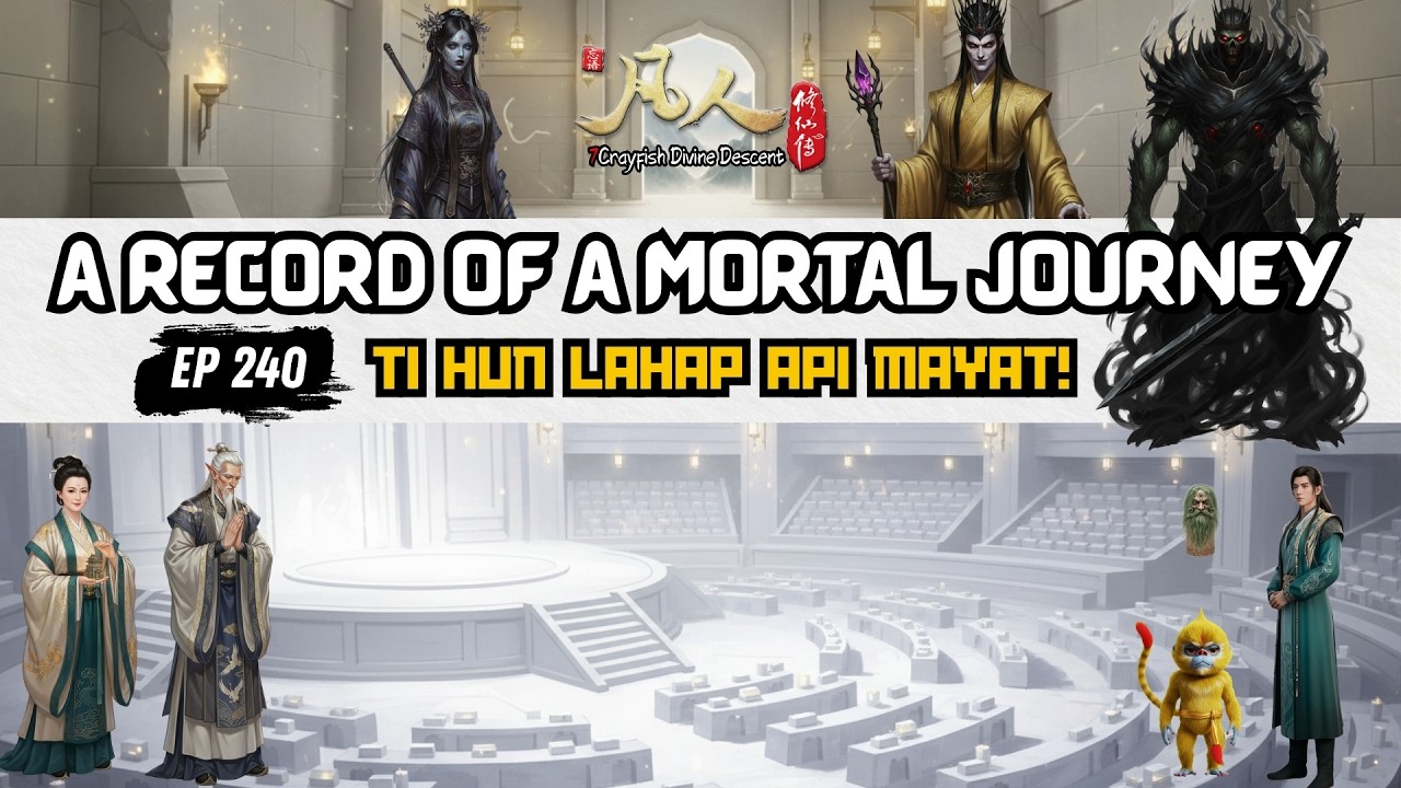 Ep 240 Ti Hun Lahap Api Mayat! Han Li Dapat Relik Vajra dari Jebakan Jin Yuan   ARMJI