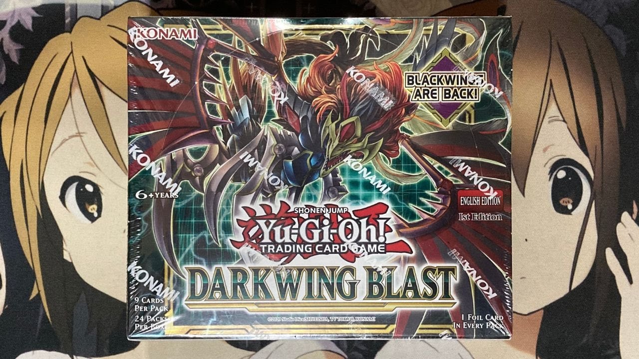Opening My Darkwing Blast Yugioh Booster Box TCG