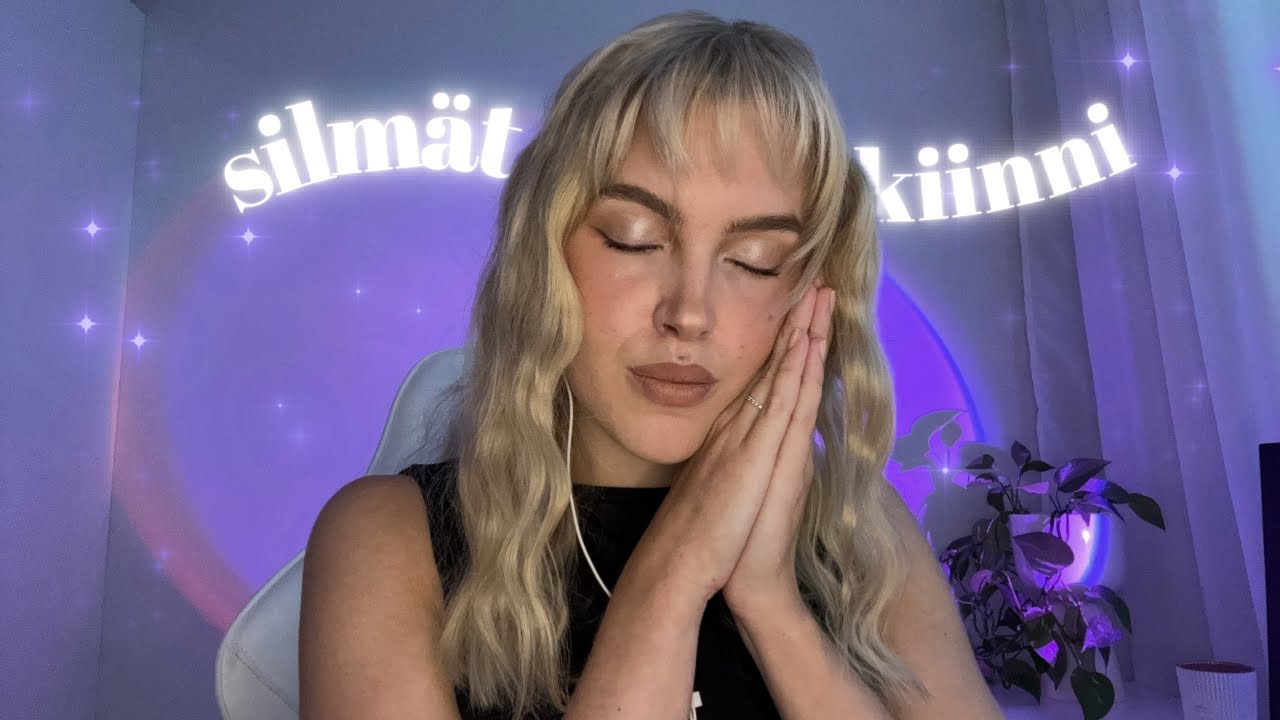 ASMR SUOMI seuraa mun ohjeita silmät kiinni 😴 | eyes closed instructions in finnish | whispered