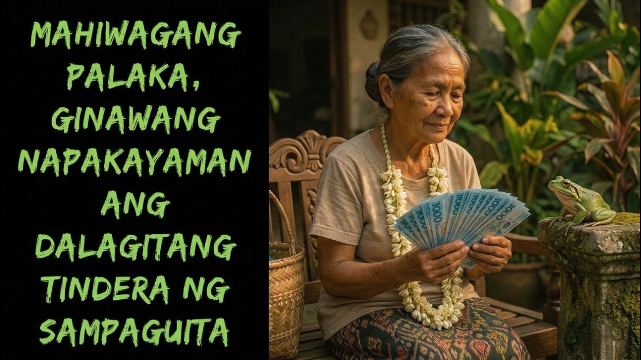 MAHIWAGANG PALAKA, GINAWANG NAPAKAYAMAN ANG DALAGITANG TINDERA NG SAMPAGUITA