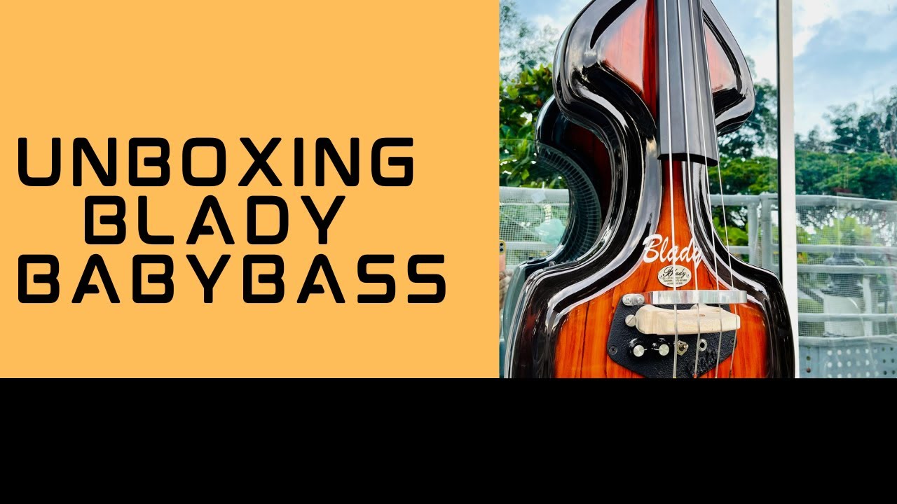 UNBOXING A BLADY BABY BASS