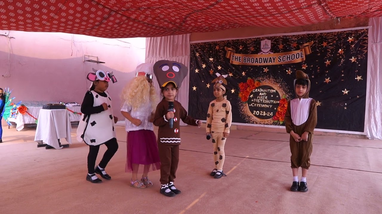 The Ginger Bread man | Story Act | KG Students | Graduation Day 2024 | The Broadway School