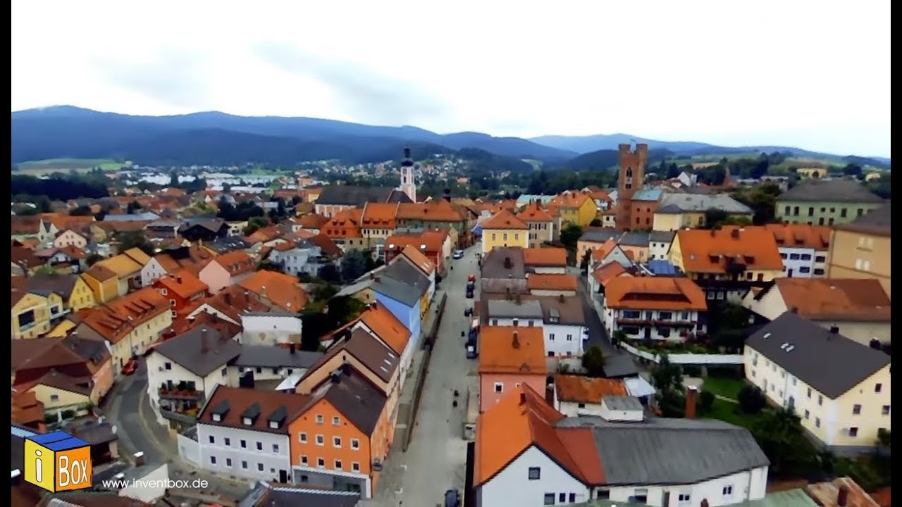 Stadtrundflug über Furth im Wald