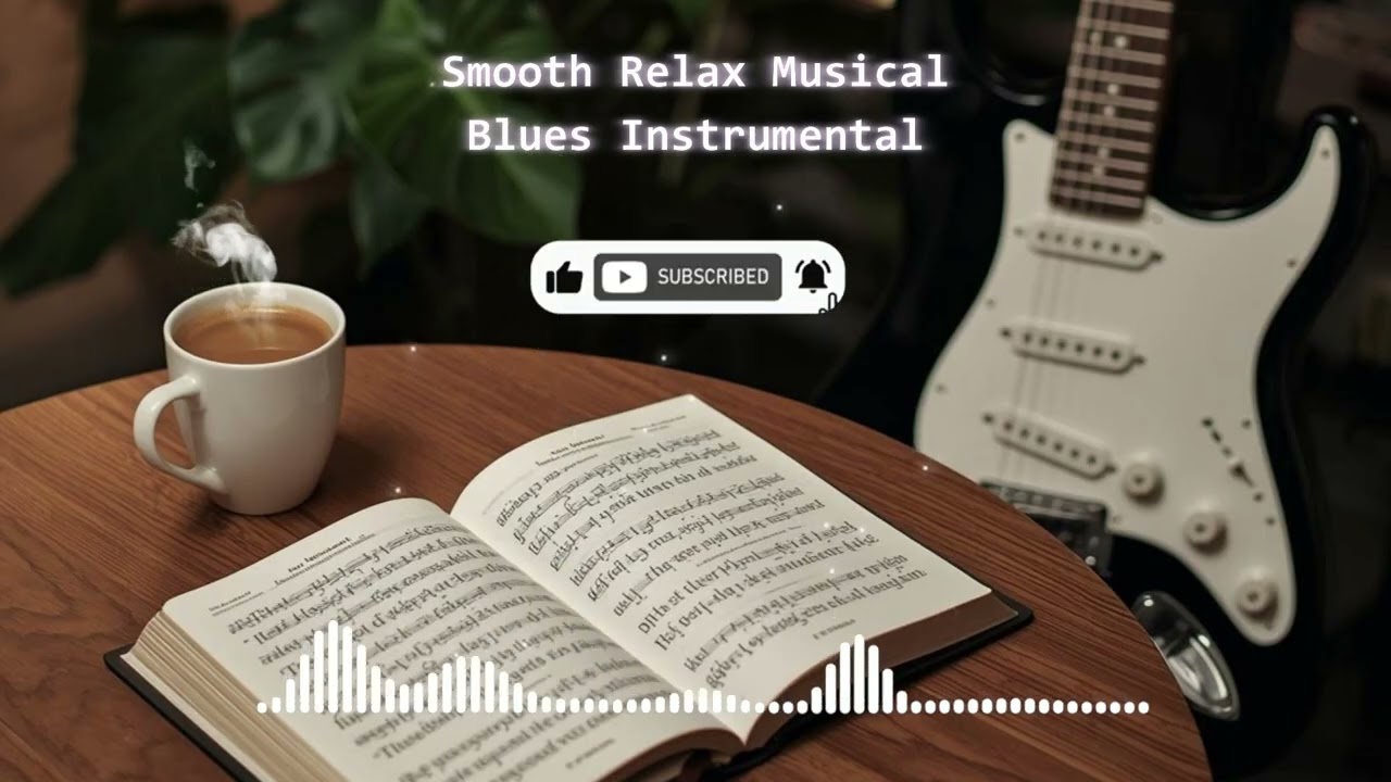 Groove Blues Guitar - Fingerstyle Music Art - 1 Hour