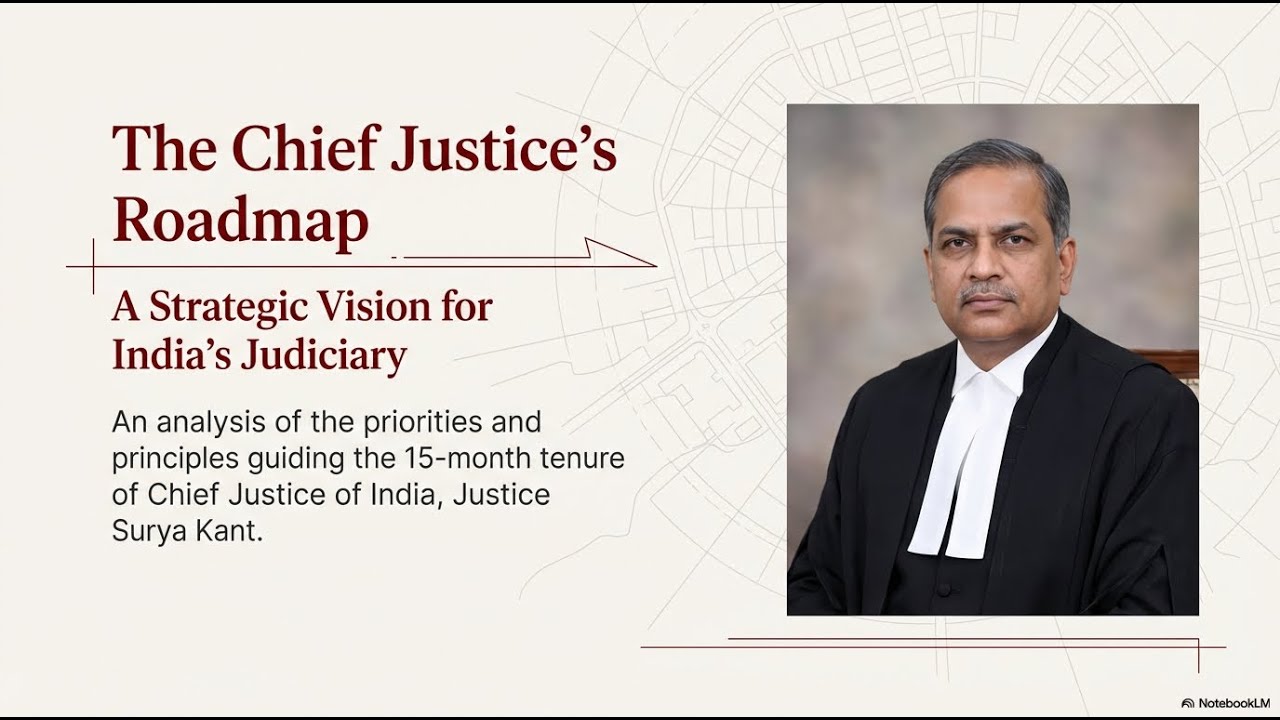 New CJI Surya Kant : Judicial Roadmap | Daily English Editorial | Unlock UPSC