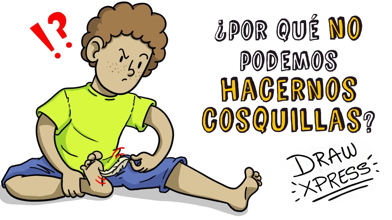 ¿POR QUÉ NO PODEMOS HACERNOS COSQUILLAS? | Draw My Life