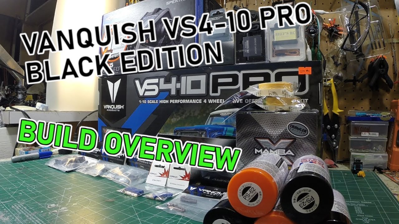 VANQUISH VS4-10 PRO Black Edition: Build Overview