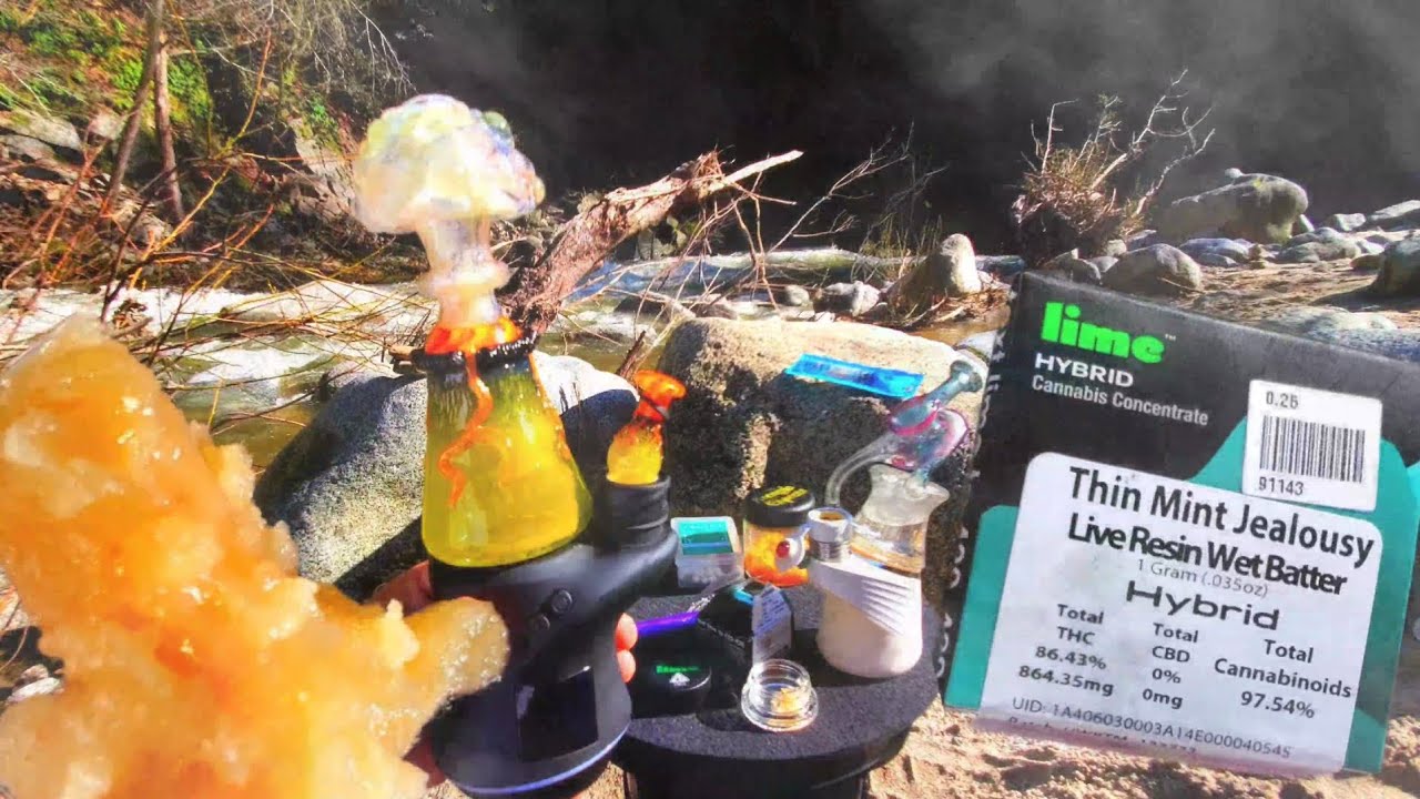 FAT LIVE RESIN WET BADDER GLOBS FROM LIME CONTRATES