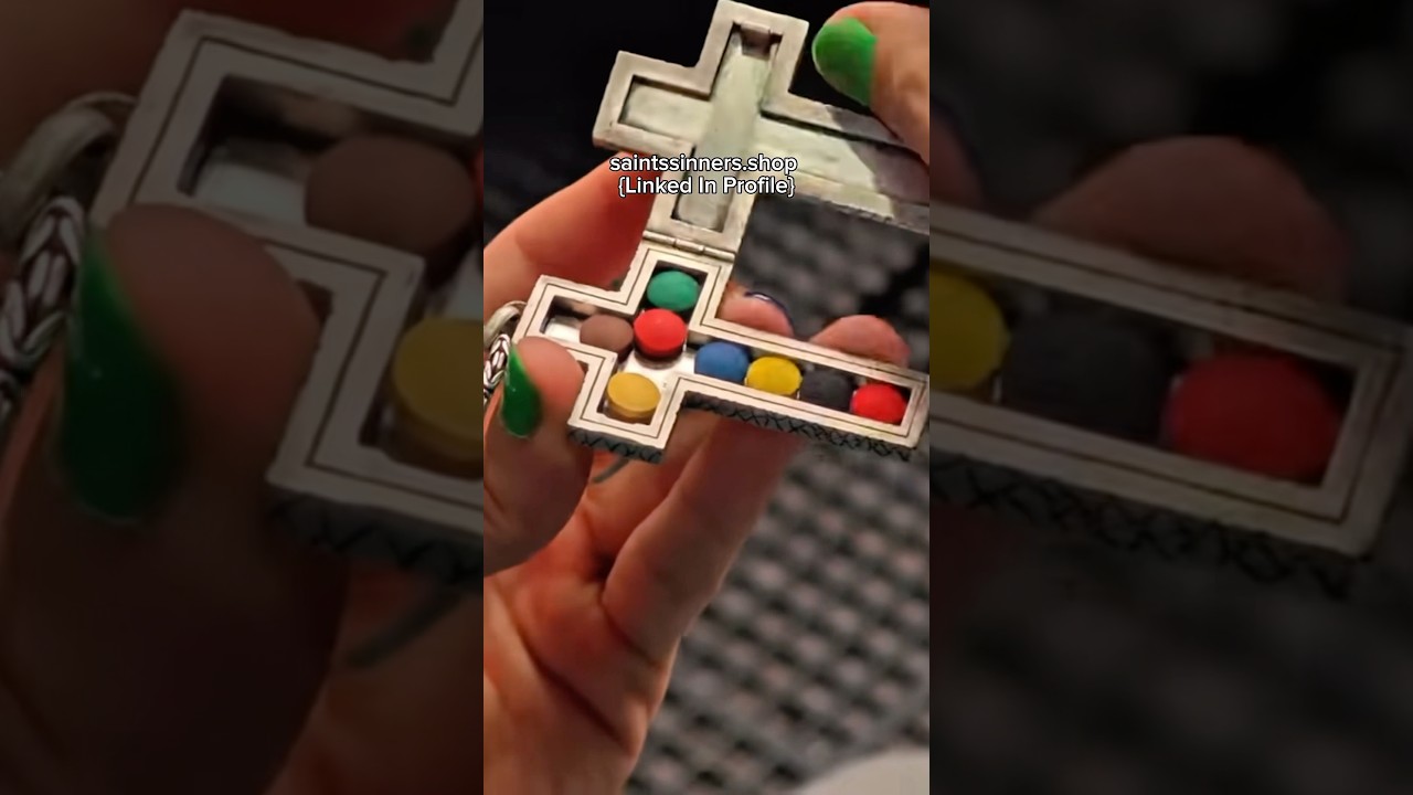 The thanos cross pendant&hellip; #y2kstyle #squidgame #opiumcore
