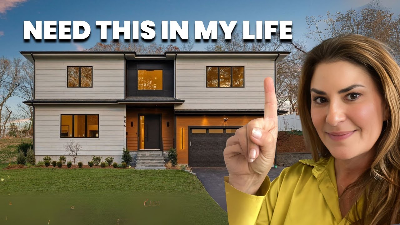 Inside this LUXURY Modern New Home For Sale in Needham, MA