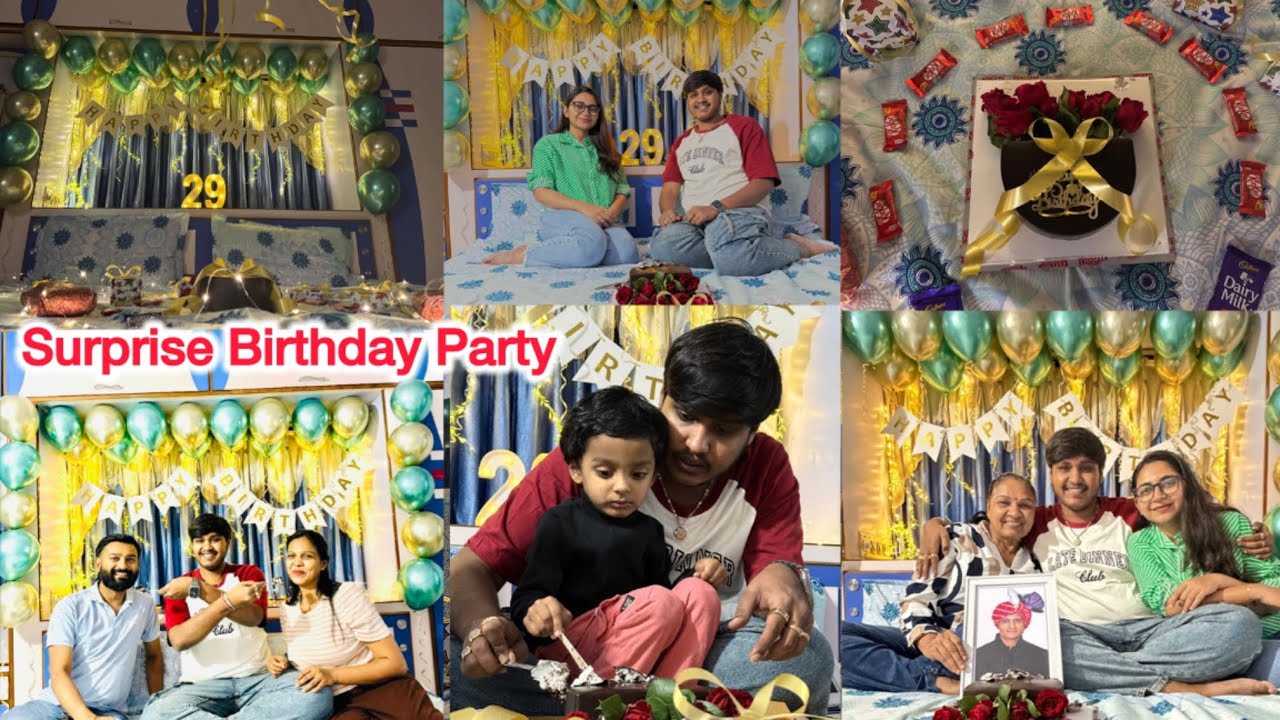 Dhruv ( Bhai ) Surprise Birthday Party | How to Decore At Home | planning | Event | Special Moment 