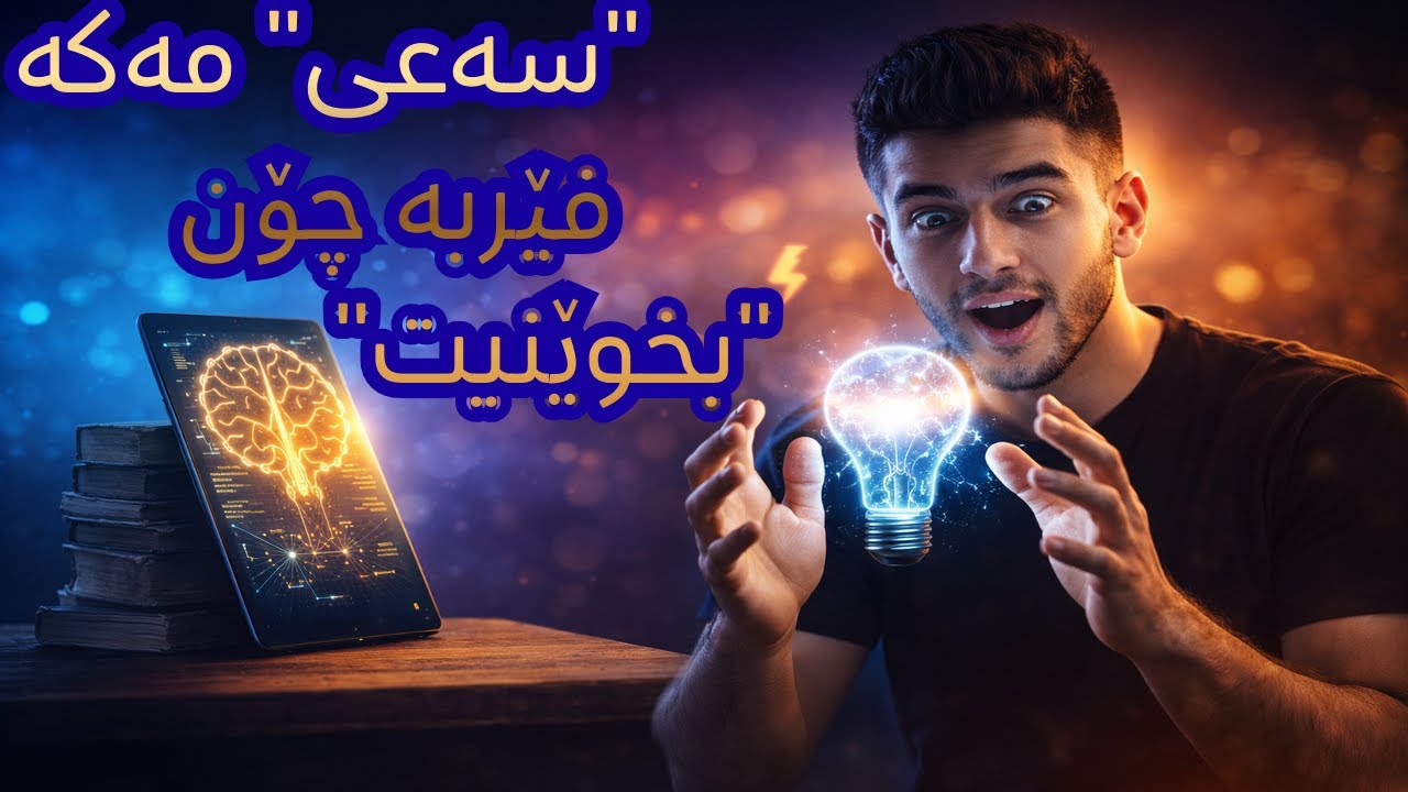 سەعی مەکە،❌ بە زیرەکی بخوێنە!🧐 ئەو نهێنییەی کە دەبێت بیزانیت! 