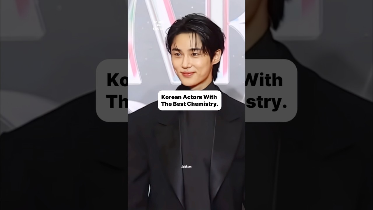 Top Korean Actors With the Best On-Screen Chemistry ✨📸 #youtubeshorts