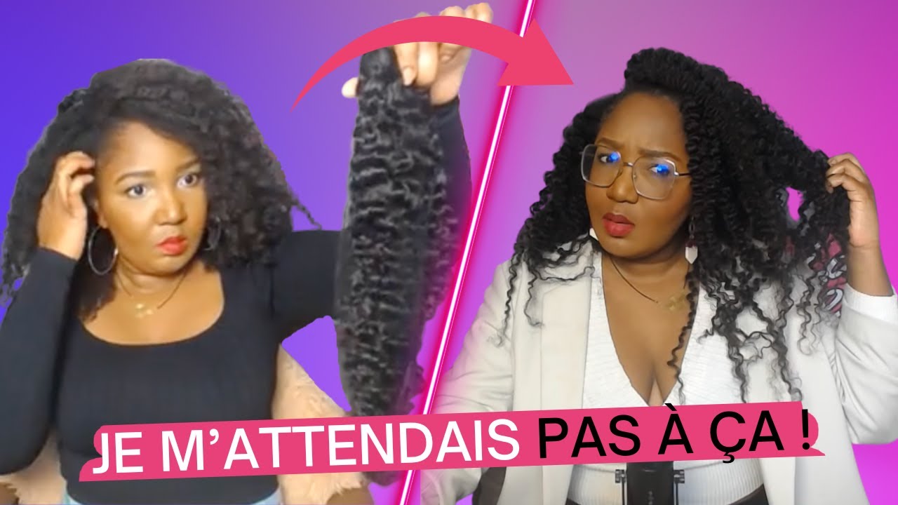 Première impression – je teste des CLIPS IN AFRO - HEAT FREE HAIR