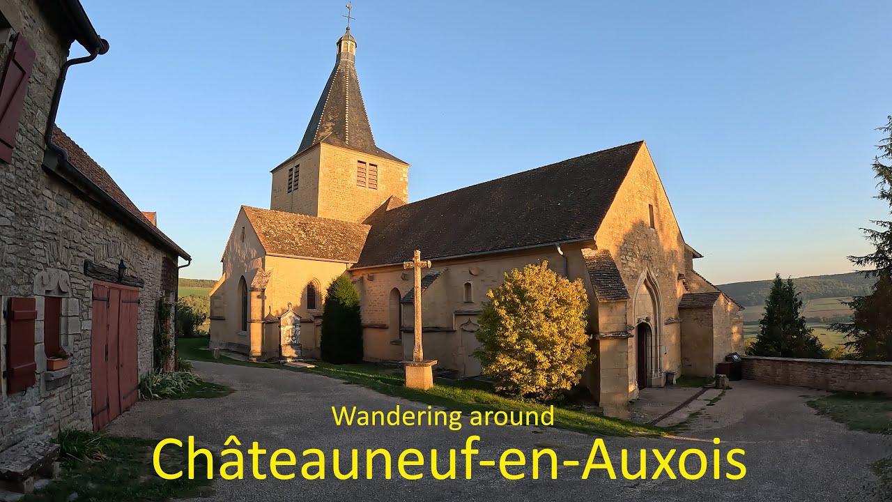 Wandering around Châteauneuf en Auxois, Burgundy. One of the most beautiful villages of France.