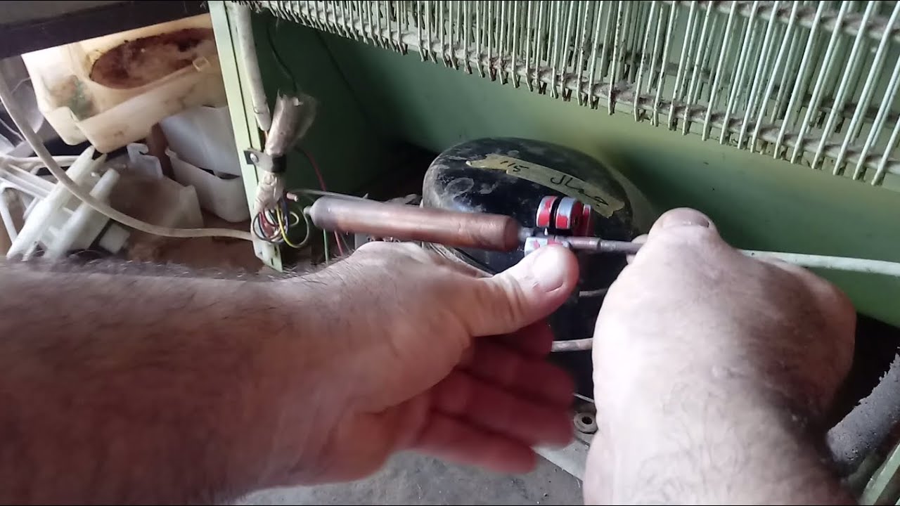 تنظيف دائرة التبريد