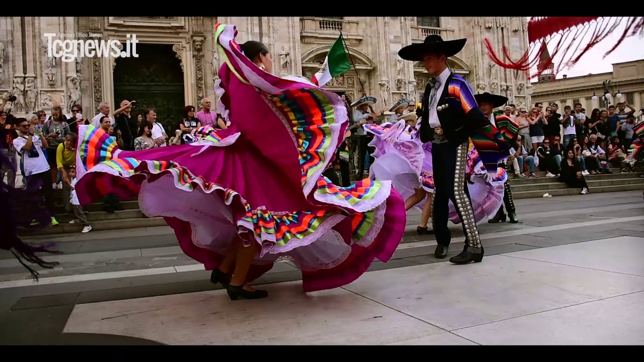 Flash Mob Folclor y Música Mexicana, Italia