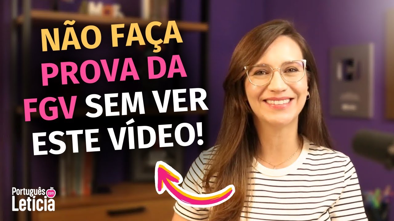 😱 PREPOSIÇÃO que SEMPRE CAI na BANCA FGV! 😱 VÍDEO que VALE OURO na sua PREPARAÇÃO!