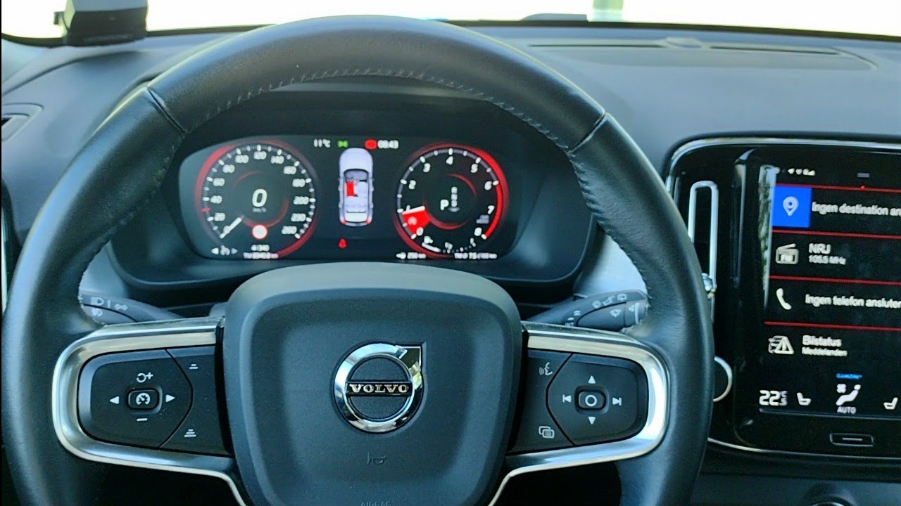 Как запустить автономный отопитель на Volvo 2019 года.