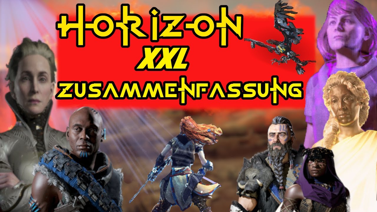 Zusammenfassung Horizon Forbidden West + Horizon Zero Dawn + Call of the Mountain