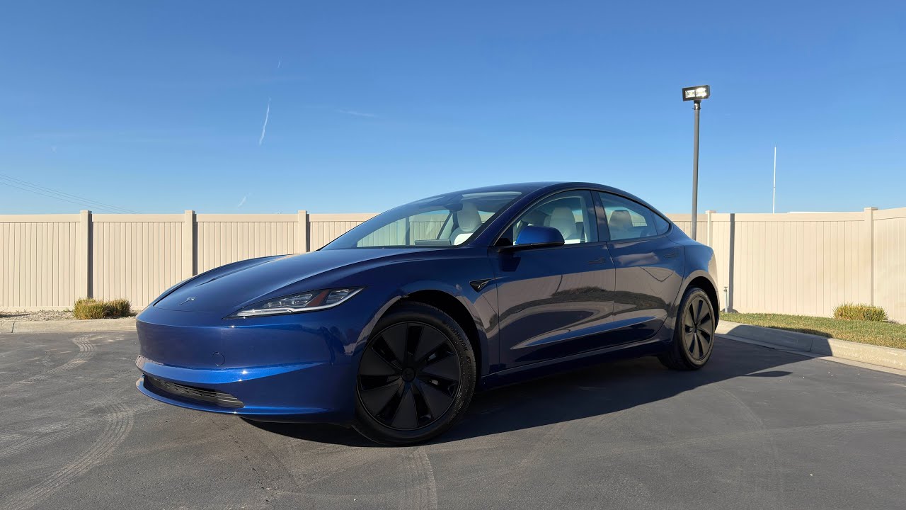 2025 Tesla Model 3 - walkthrough 