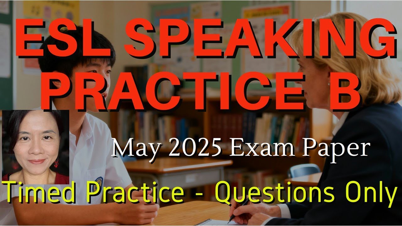 IGCSE ESL Speaking Practice &ndash; Listen & Respond