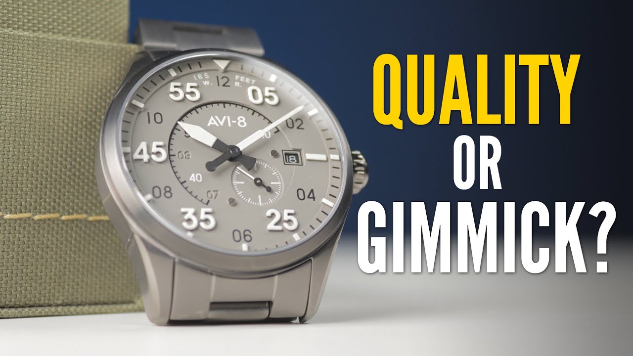 A Fighter Aircraft On Your Wrist! - Avi-8 Spitfire Type 300 Automatic Review