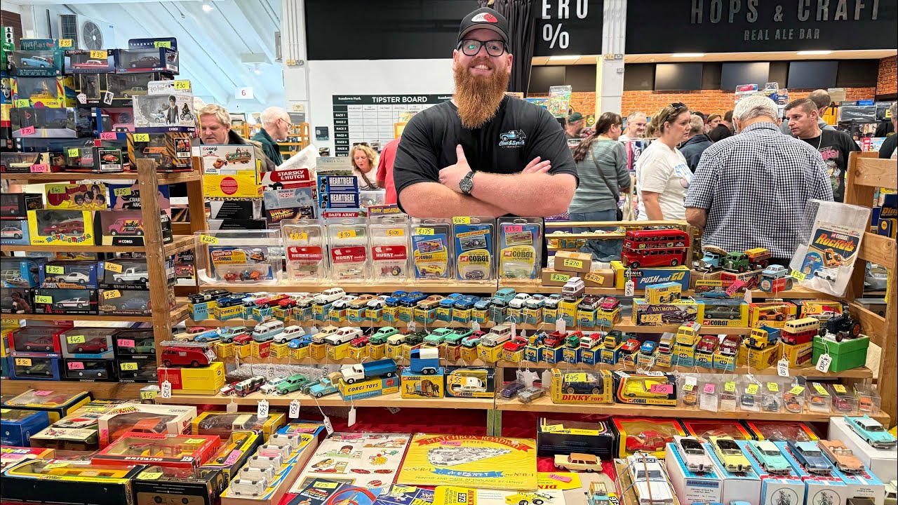 BEHIND THE SCENES At BP Fairs Sandown Park Toyfair 06/09/2025 - Corgi, Dinky, Matchbox & More