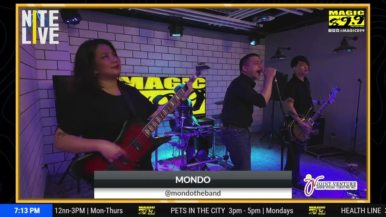 🎸NITE LIVE! 🎸 MONDO - CHAMPAGNE SUPERNOVA (COVER)