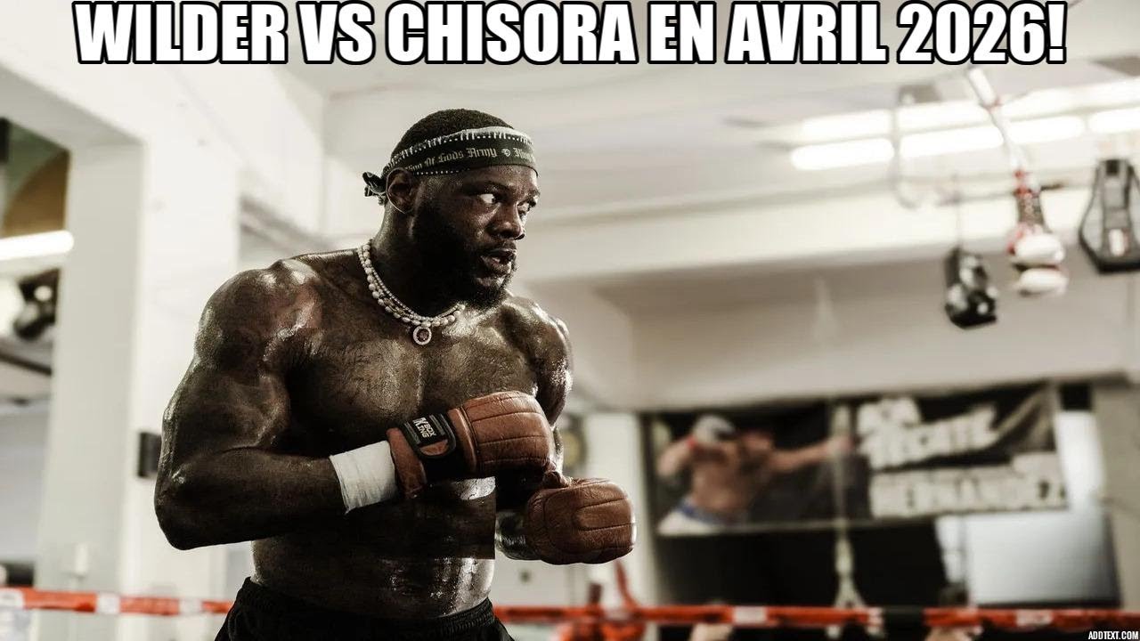 WILDER VS CHISORA EN AVRIL!