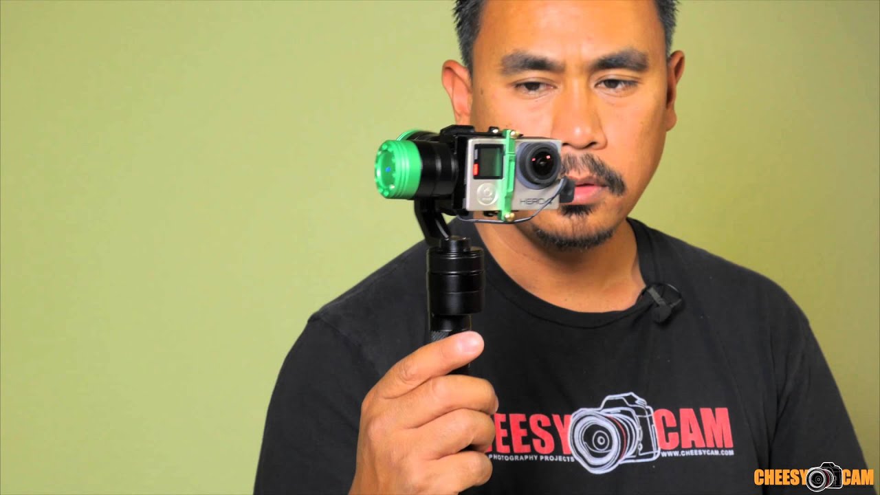 GoPro 3 Axis Gimbal with Encoders CAME-TV CAME-ACTION Stabilizer