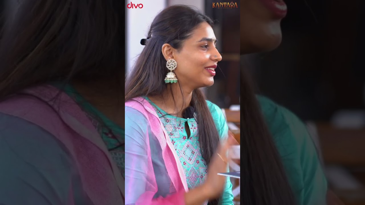 Sapthami Gowda's Secrets revealed 😲#Kantara #kantarainterview #divo #Shorts