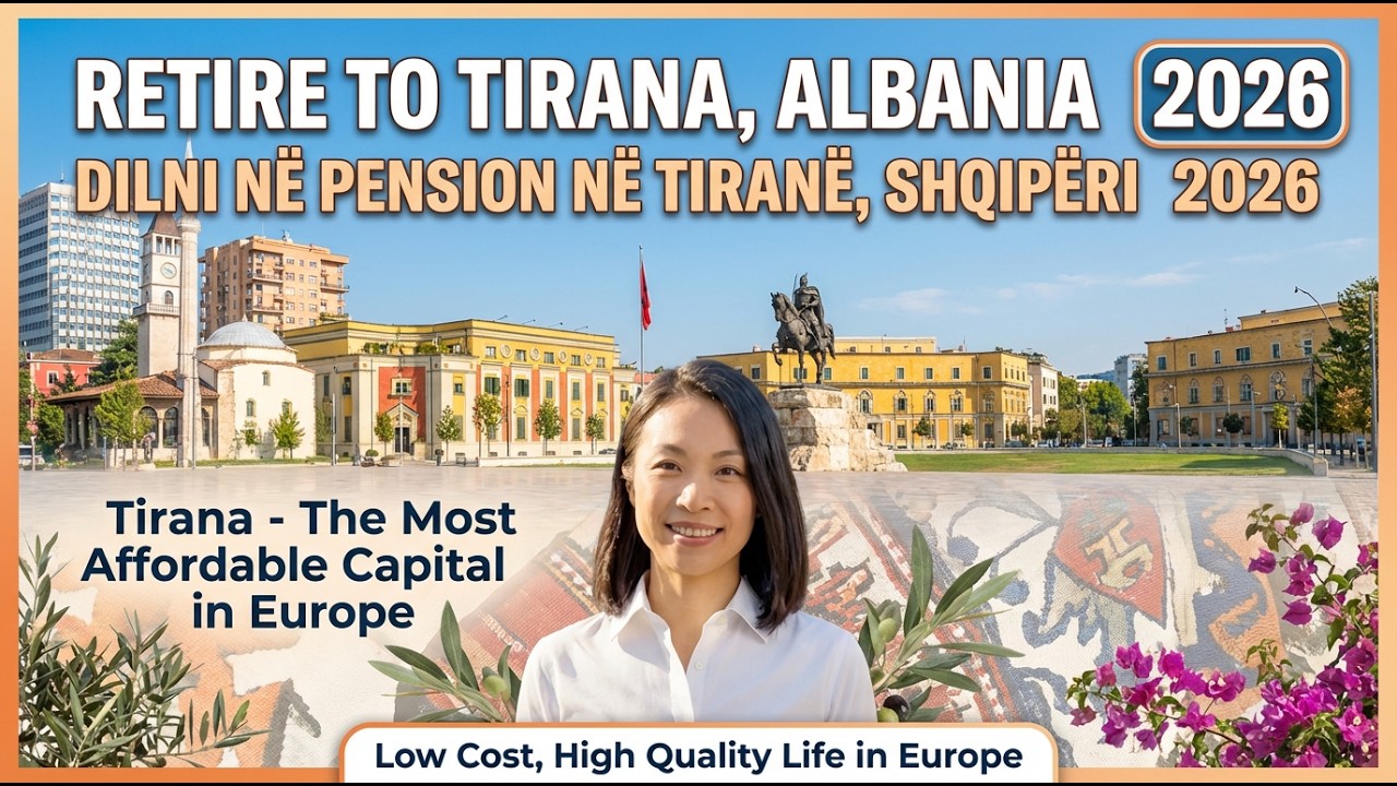 Retiring in Tirana, Albania 🇦🇱 | Europe’s Most Affordable Capital? (2026)