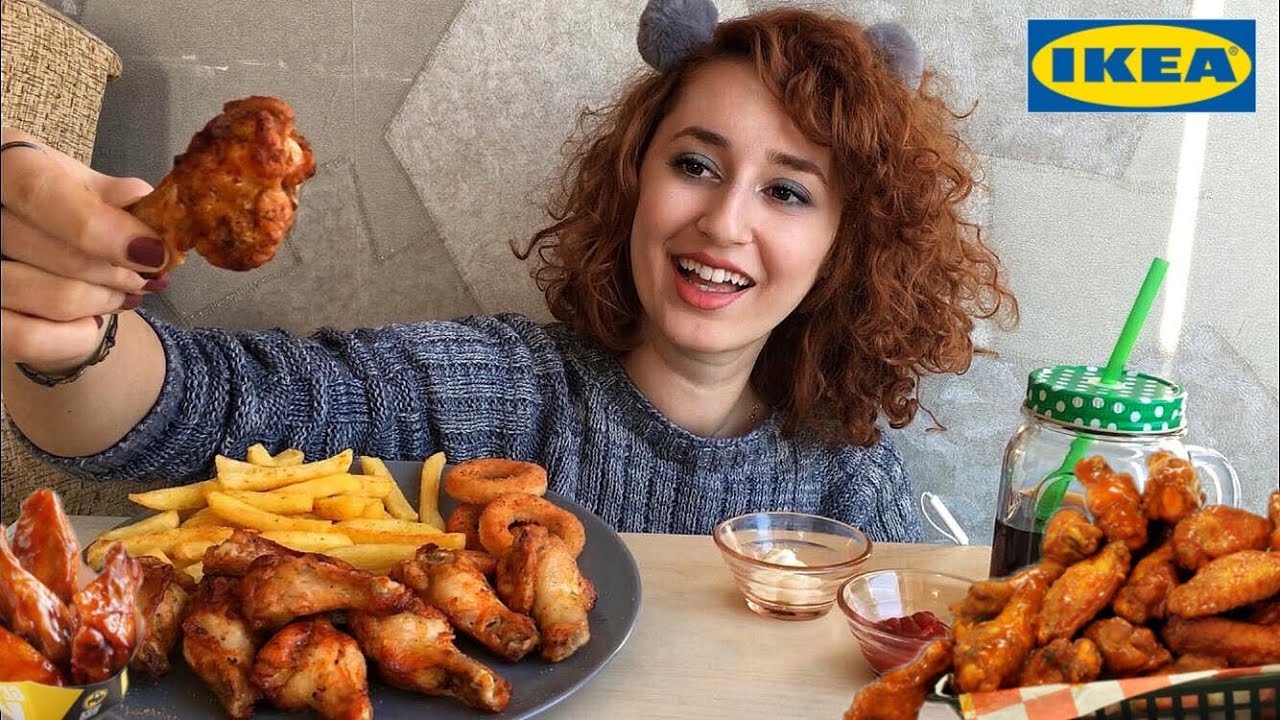 IKEA SOSLU TAVUK MUKBANG| KAMPTAN KAÇIŞ| MASTERCHEF YASİN GİTTİ 👋🏻