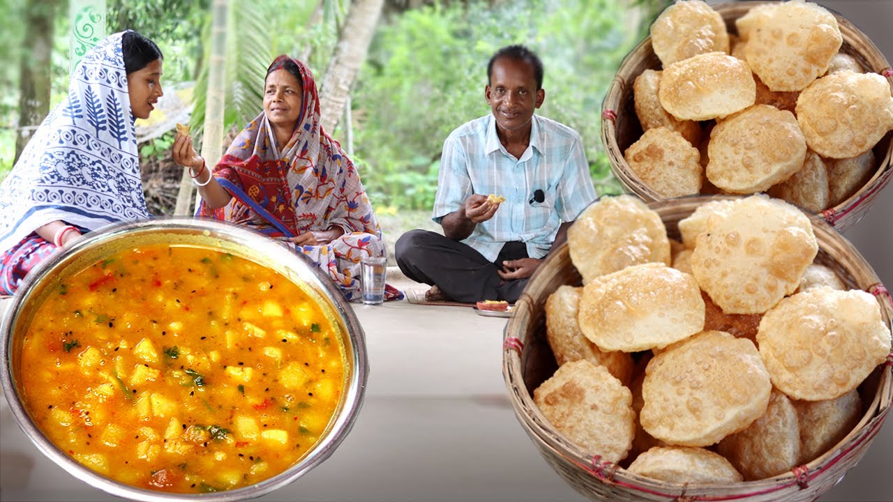 দোকানের হিংএর কচুরি ও আলুর তরকারি রেসিপি —অবিকল দোকানের মতন খেতে