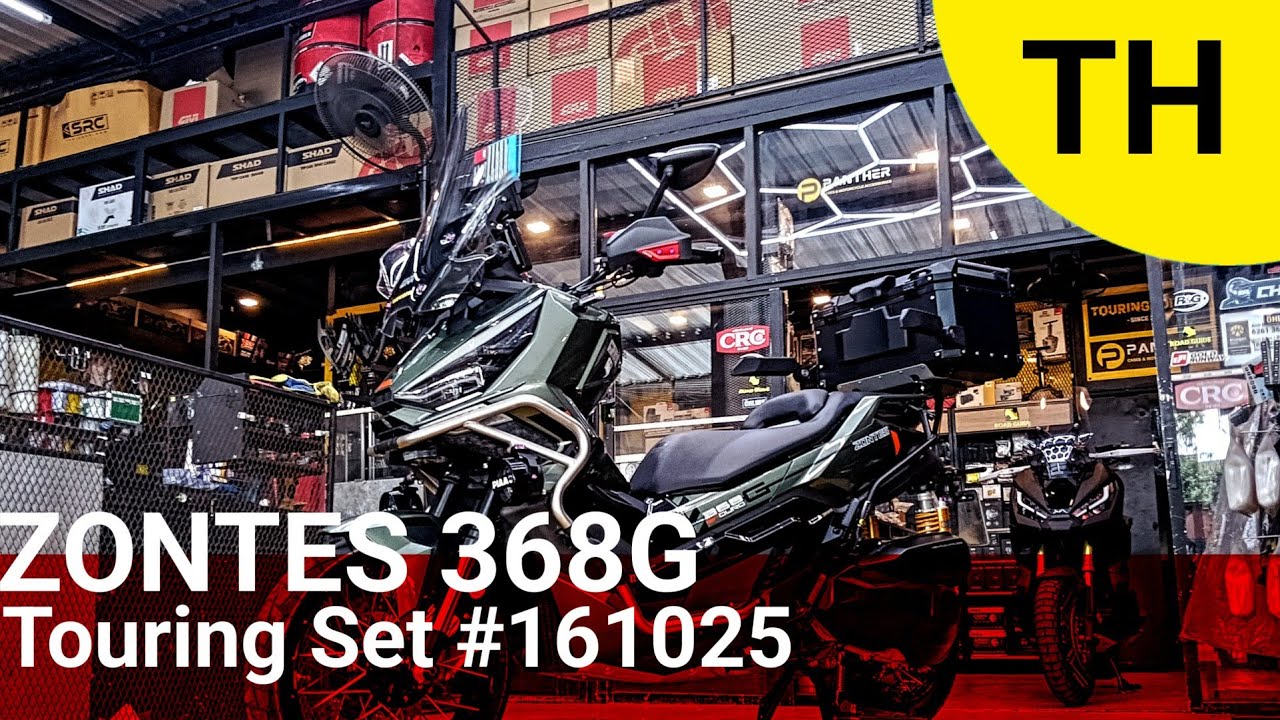TH | รีวิว ZONTES 368G Touring Set #161025 ( GIVI + OHLINS + PANTHER + LPW530 )