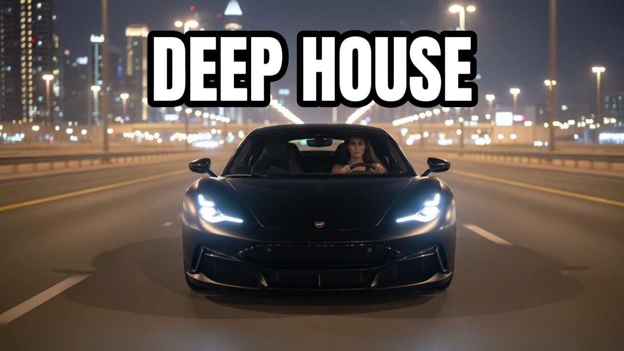 Luxury Night Drive Dubai | Automobili Pininfarina | Deep House Sunset Highway