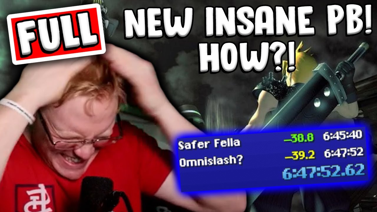 [FULL] I GOT A NEW PB IN FINAL FANTASY 7! BUT... | Final Fantasy 7 speedrun any% no slots in 6:47:52