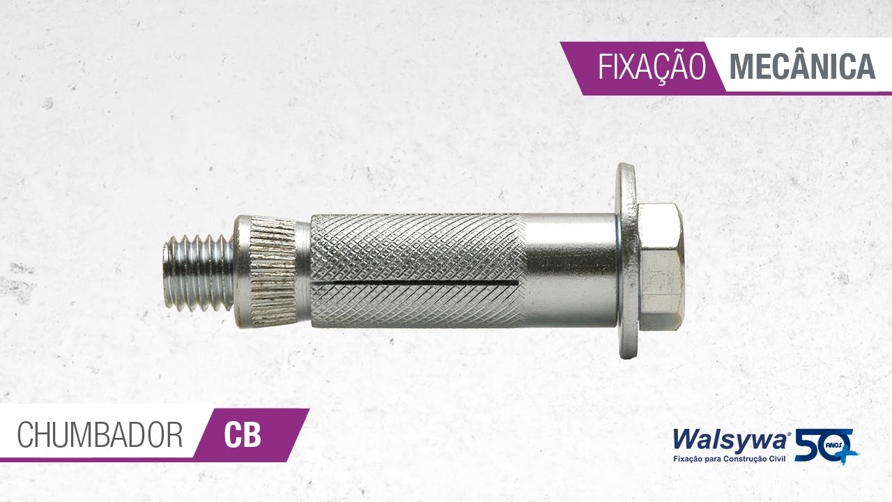 Fixação Mecânica - Chumbador Mecânico CB - Walsywa