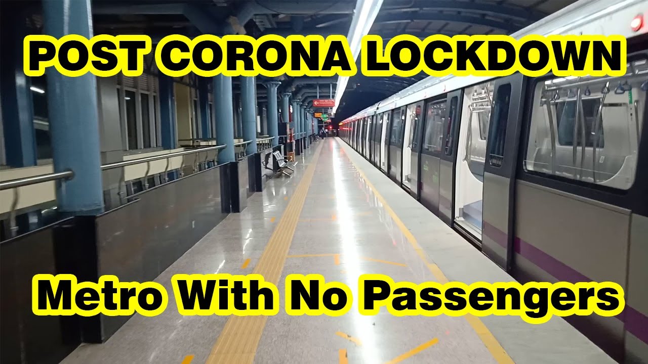 I was Shocked After Entering in this Metro Train