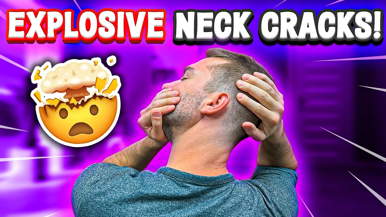 THE LOUDEST NECK CRACKS COMPILATION😱🔥No Talking ASMR😍Super Satisfying
