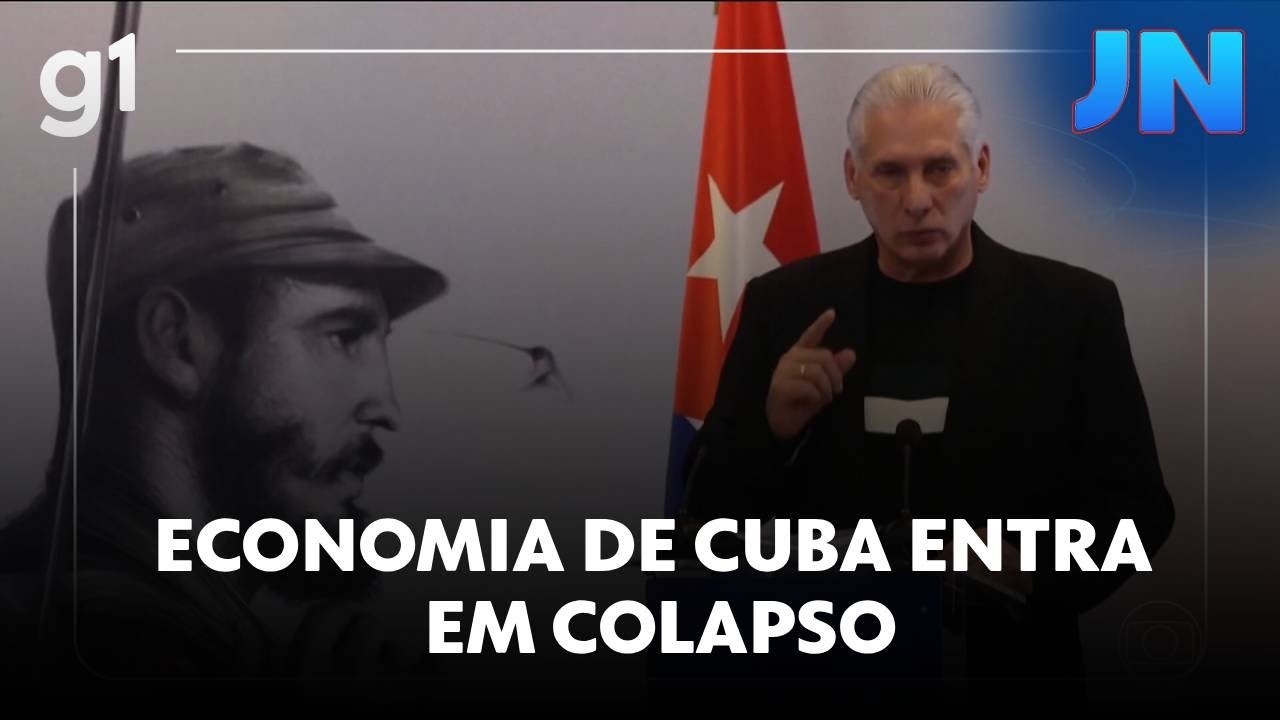 Jornal Nacional: sem petróleo da Venezuela, economia de Cuba entra em colapso