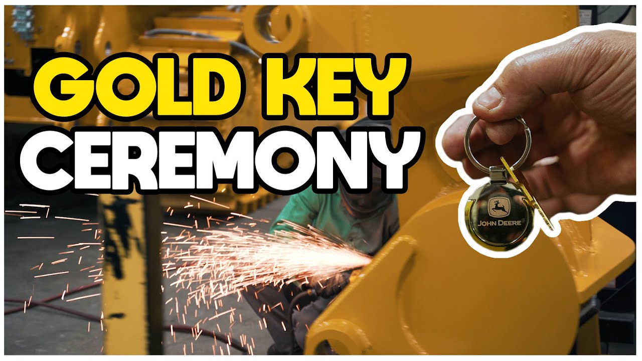 BUYING OUR FIRST JOHN DEERE SKID STEER - Gold Key Ceremony