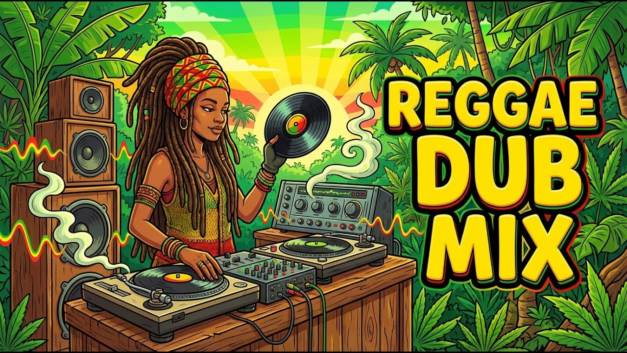 🔴 LIVE Reggae Dub Mix – Heavy Bass & Midnight Energy