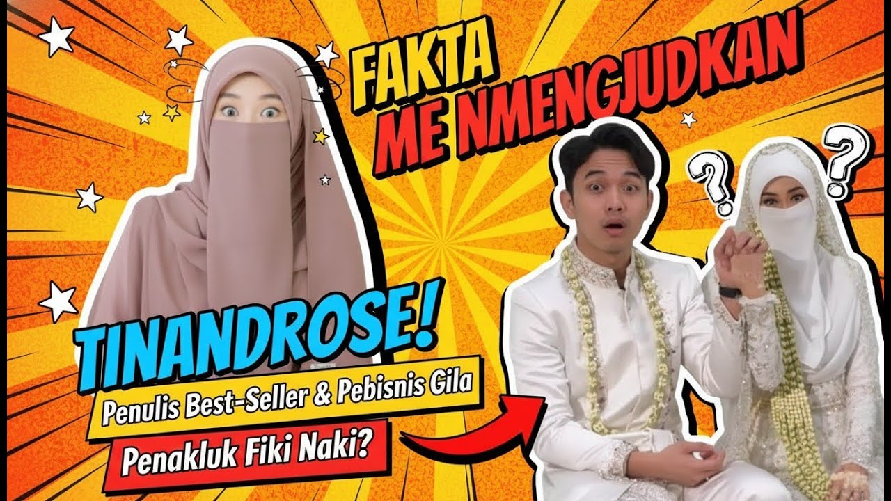 FAKTA MENGEJUTKAN TINANDROSE! Penulis Best-Seller & Pebisnis Gila Penakluk Fiki Naki? Bikin KAGET!