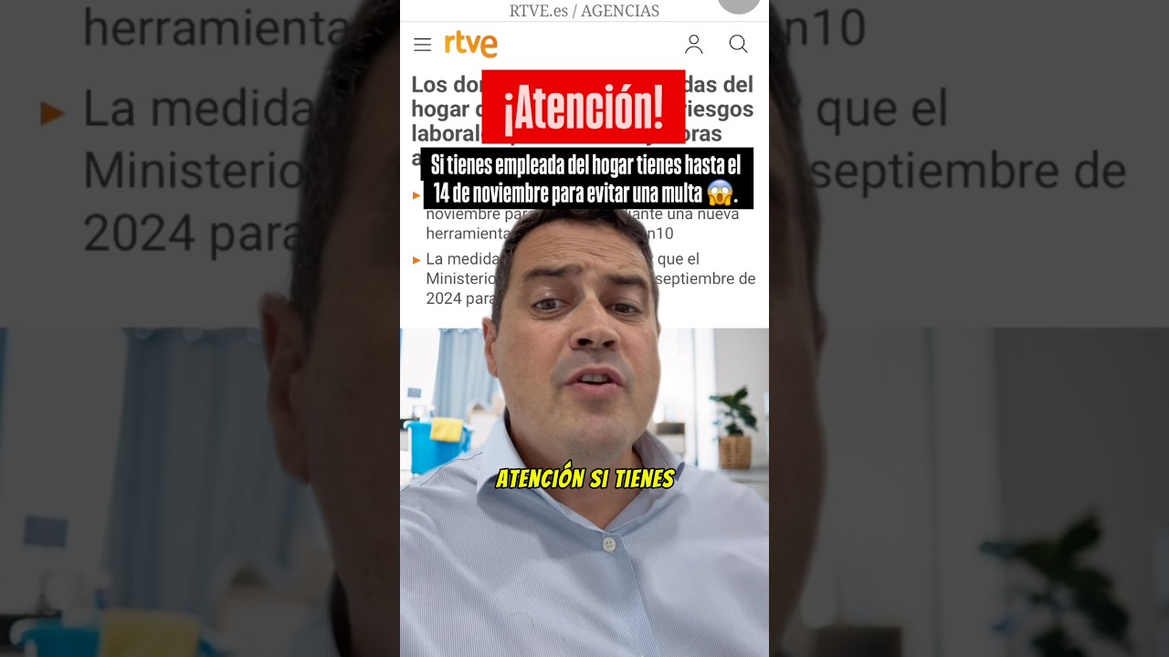 Las empleadas del hogar tiene que pasara una evaluaci&oacute;n de riesgos laborales. #servicio #domestico
