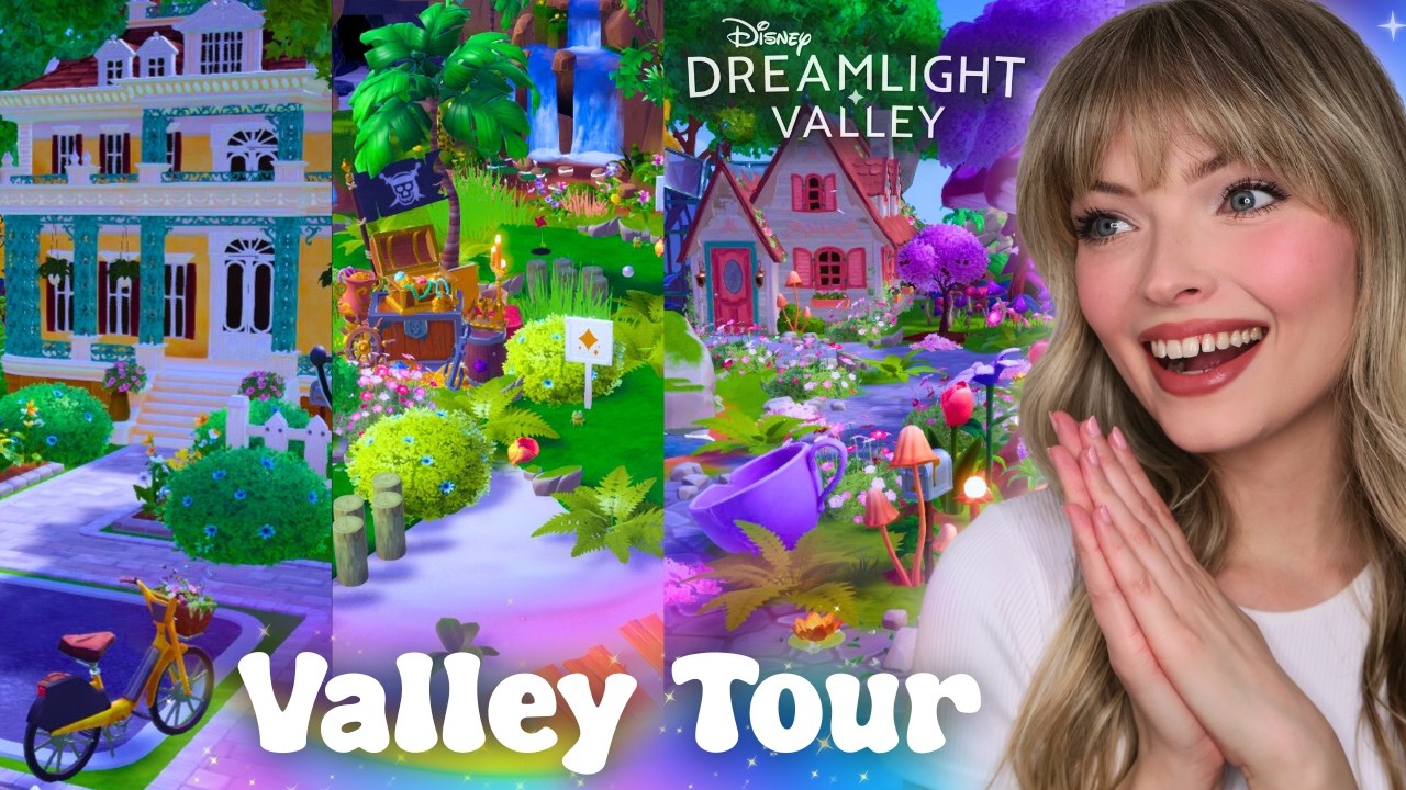 My MAGICAL Valley Tour! (2,300+ Hours Later) ✨ Disney Dreamlight Valley